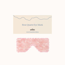 Load image into Gallery viewer, WTHN: Rose Quartz Eye Mask