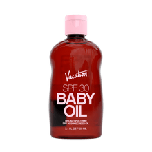 Load image into Gallery viewer, Vacation: Baby Oil SPF 30