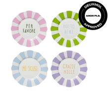 Load image into Gallery viewer, Pastel Italian Side Plate Set of 4