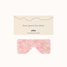 Load image into Gallery viewer, WTHN: Rose Quartz Eye Mask
